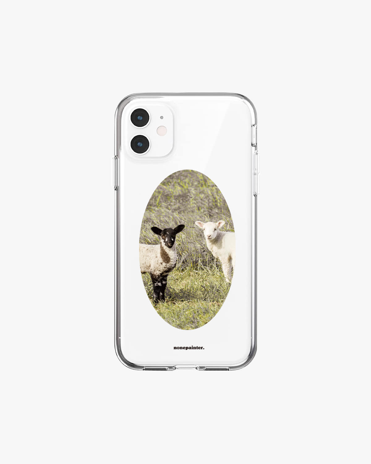 sheep clear jelly case
