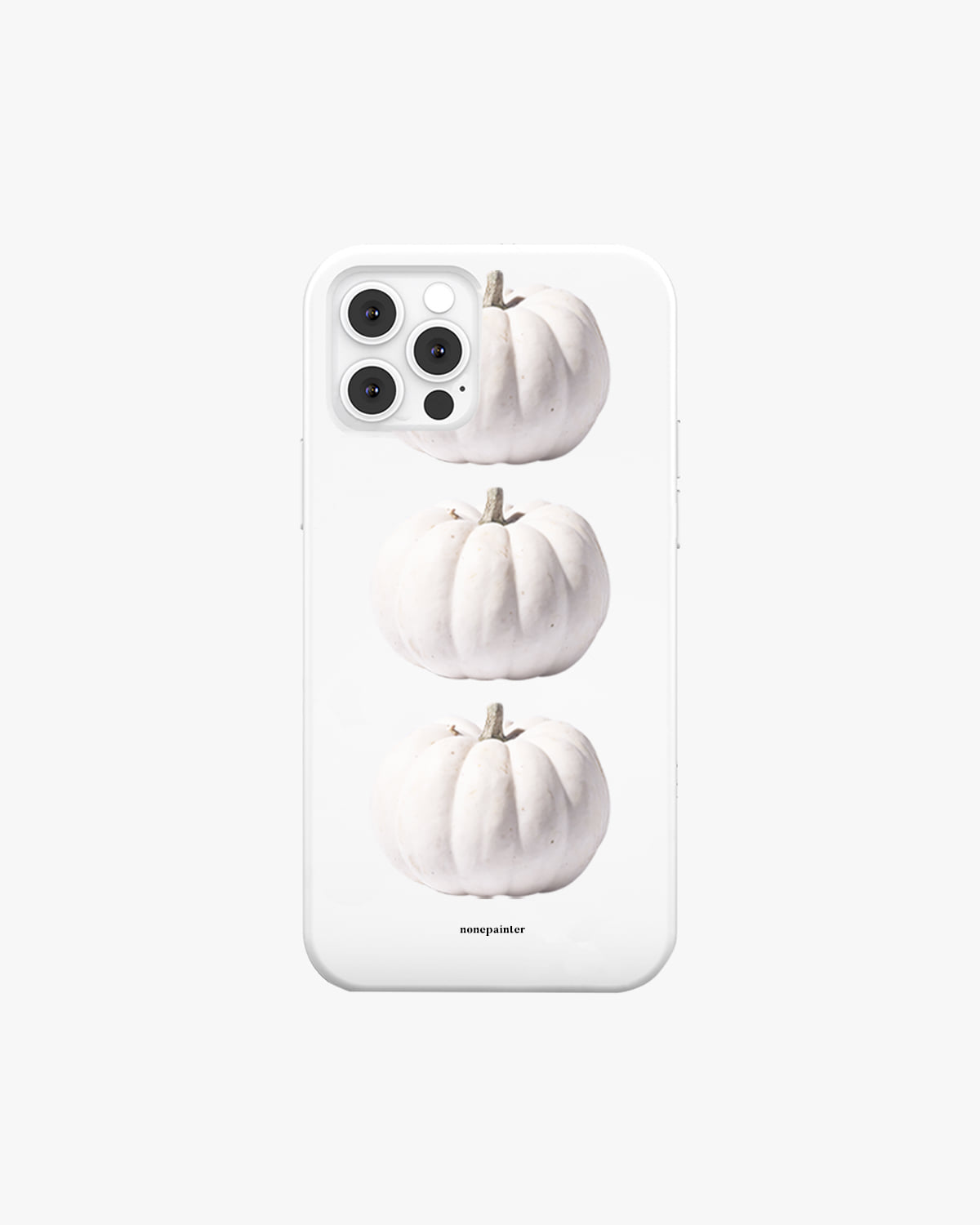 white pumpkin hard case
