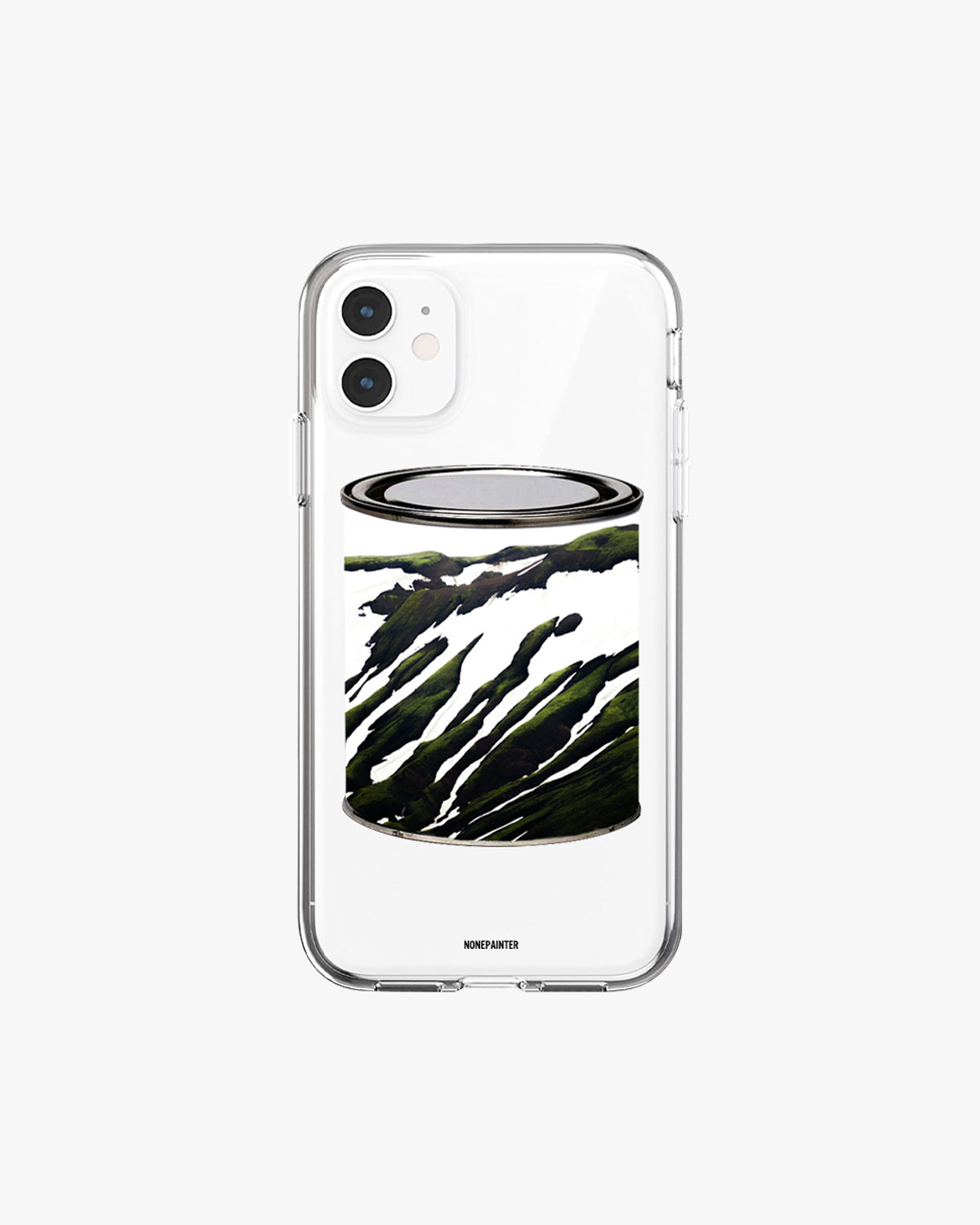 swamp paint clear jelly case